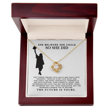 she believed she could so she did - Graduation Gift for Girl – Jewelry for Her