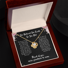 Love Knot Necklace - Graduation Gift