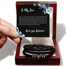 To My Son, Love You Forever Bracelet, Gift for Son, Any Occasion
