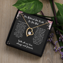 Graduation Heart Necklace - Graduation Gift from (We), family, friends