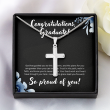 Graduation Unisex Cross Necklace