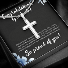 Graduation Unisex Cross Necklace