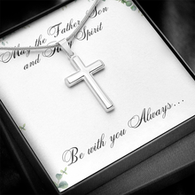 Artisan Cross Necklace - Father, Son and the Spirit - Christian Gift