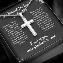 Cross Necklace Gift - Graduation Gift