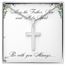 Artisan Cross Necklace - Father, Son and the Spirit - Christian Gift