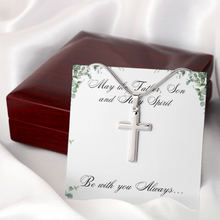 Artisan Cross Necklace - Father, Son and the Spirit - Christian Gift