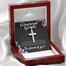 Graduation Unisex Cross Necklace