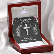Cross Necklace Gift - Graduation Gift