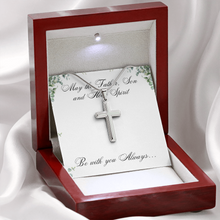 Artisan Cross Necklace - Father, Son and the Spirit - Christian Gift