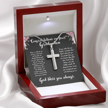 Graduation Cross Necklace Gift - Religious