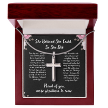 Cross Necklace Gift - Graduation Gift