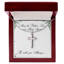 Artisan Cross Necklace - Father, Son and the Spirit - Christian Gift