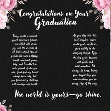 Graduation Infinity Ribbon Necklace - Graduation Gift for Her