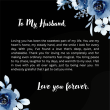 To My Husband, Love You Forever Bracelet, Gift for Husband, Any Occasion