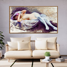 Naked Woman Antique Painting